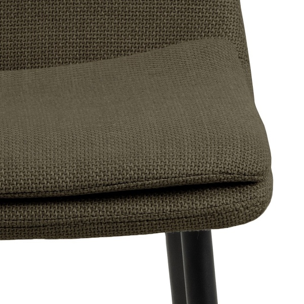 Krzesło Becca oliwkowe tkanina Basel 77 - ACTONA